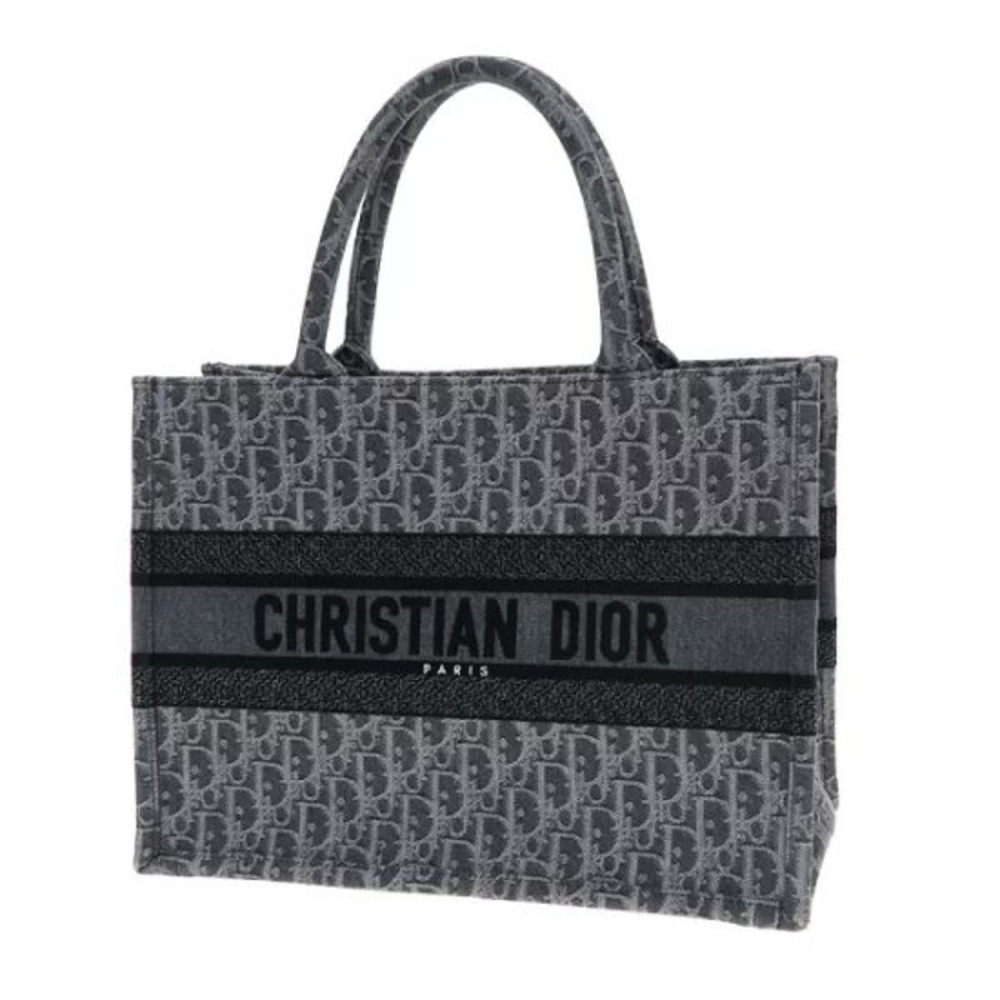 Christian Dior Book Tote Bag Denim
